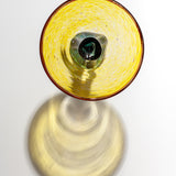 Lemon-Green Martini Glass